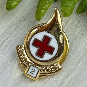 Vintage 2 gallon donor lapel pin